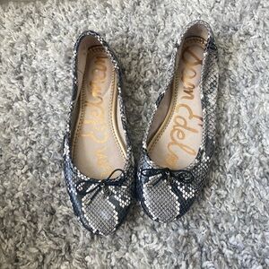 Sam Edelman Women's Snake Print Flats